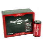 SUREFIRE 12 × SF123A Batteries, Boxed