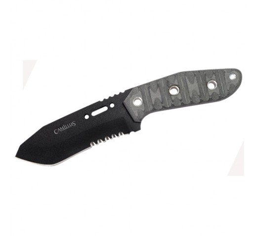 Camillus CK-9.5" Knife,Whistle,1095 HC