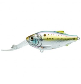 LIVETARGET LURES Menhaden Crankbait,natural/metallic,2/0
