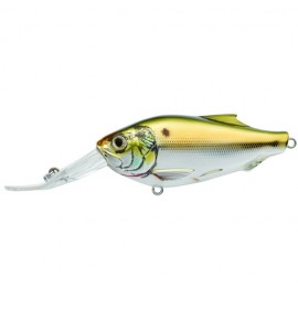 LIVETARGET LURES Menhaden Crankbait,olive/bronze,3/0