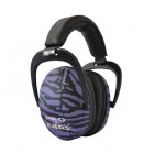 Pro Ears Ultra Sleek Purple Zebra