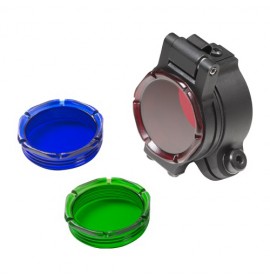 SUREFIRE FM70 Filter Assembly with Red, Blue, Green and Blackout Lenses Included