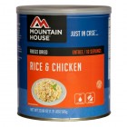 MOUNTAIN HOUSE Rice And Chicken 10serv Can