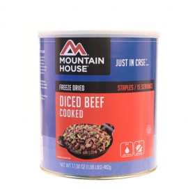 MOUNTAIN HOUSE Diced Beef 15serv Can