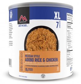 MOUNTAIN HOUSE Mexican Adobo Rice with Chicken #10 Can