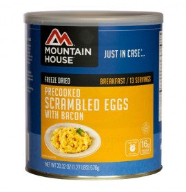 MOUNTAIN HOUSE Precooked Eggs w/Bacon 13serv Can