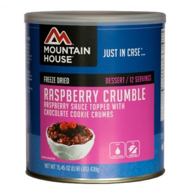 MOUNTAIN HOUSE Raspberry Crumble 12serv Can