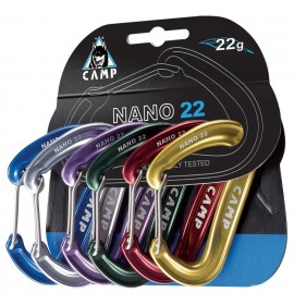 CAMP Nano 22 rack pack carabiners