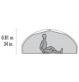 MSR Carbon Reflex™ 1 Ultralight Tent