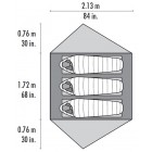 MSR FreeLite™ 3 Ultralight Backpacking Tent
