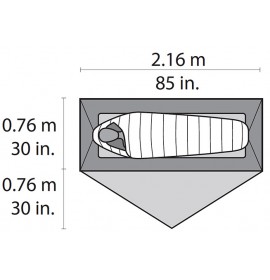 MSR Hubba™ NX Solo Backpacking Tent