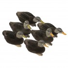 TANGLEFREE Flight Flocked Black Duck 6 Pack