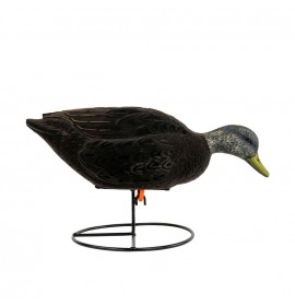 TANGLEFREE Flight Fully Flocked Full Body Black Duck 6 Pack