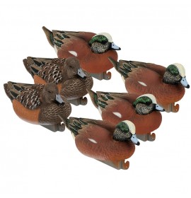 TANGLEFREE Flight Series Wigeon Decoy 6 Pack