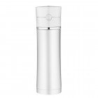 Thermos Sipp Vacuum Insulated Hydration Bottle - 18oz. - Stainless Steel/White