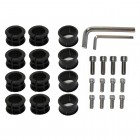 SurfStow SUPRAX Parts Kit - 12-Bolts, 3 Sizes of Inserts, 2-Allen Wrenches