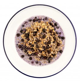 MOUNTAIN HOUSE Granola with Milk and Blueberries #10 Can