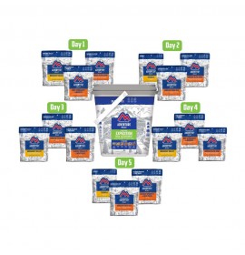 MOUNTAIN HOUSE Expedition Meal Assortment Bucket 5 Day Meal Kit 15 Pchs