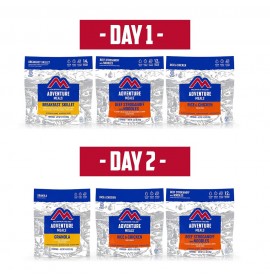 MOUNTAIN HOUSE 2 Day Adventure Weekender Kit 6 Pchs