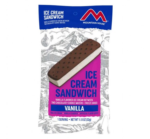 MOUNTAIN HOUSE Vanilla Ice Cream Sandwich Pouch