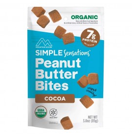 MOUNTAIN HOUSE Simple Sensations Peanut Butter Bites Cocoa Pouch