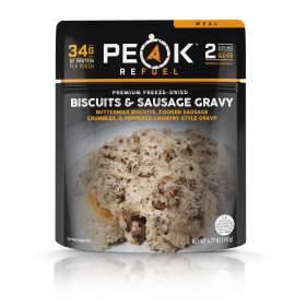 PEAK REFUEL Biscuits & Sausage Gravy 2serv