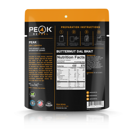 PEAK REFUEL Butternut Dal Bhat 2serv