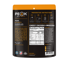 PEAK REFUEL Cheesy Chicken & Broccoli 2serv