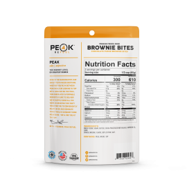 PEAK REFUEL Chocolate Fudge Brownie Bites 2serv